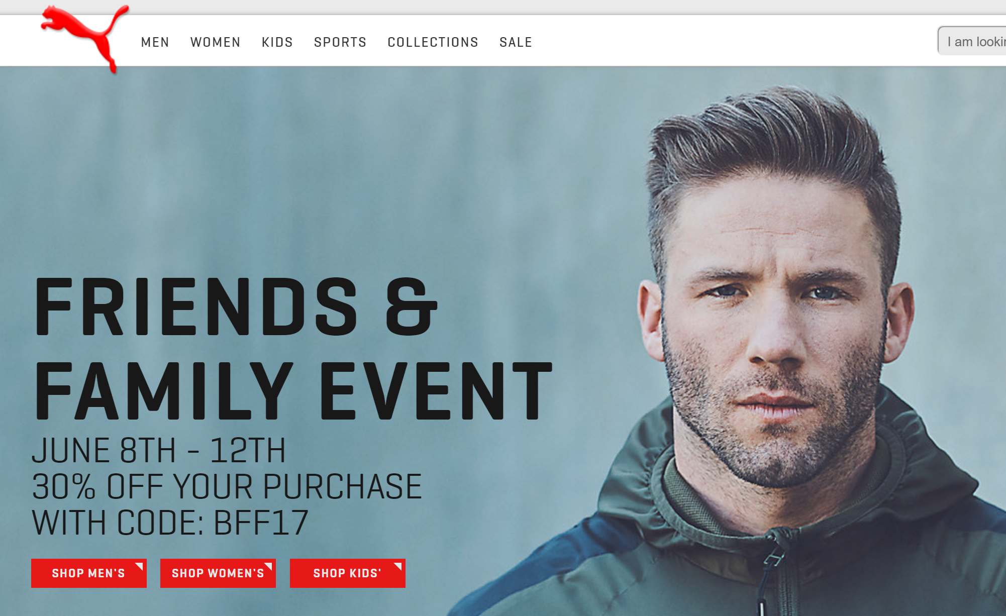 PUMA Friends & Family Event: 30% off with code (includes sale)