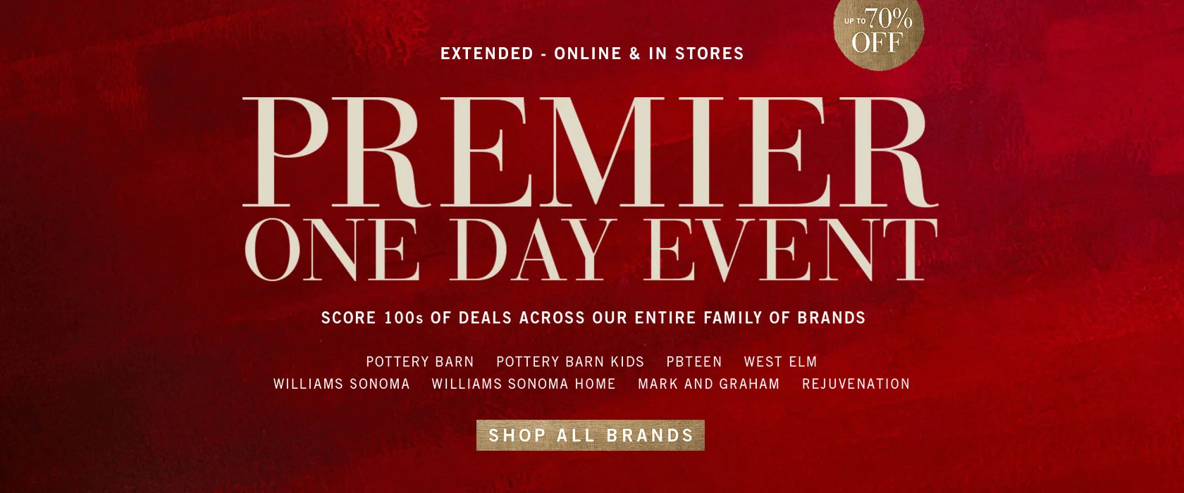 Up To 70 Off At Pottery Barn Kids Too Williams Sonoma West Elm