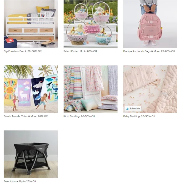 Up To 70 Off At Pottery Barn Kids Too Williams Sonoma West Elm
