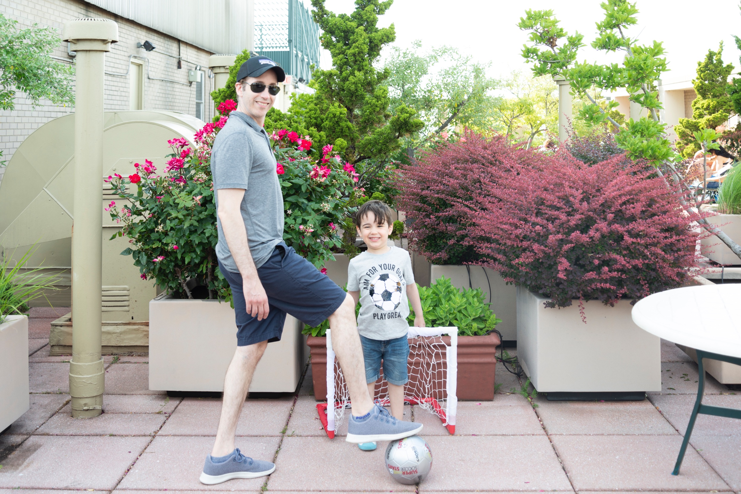 soccer father son