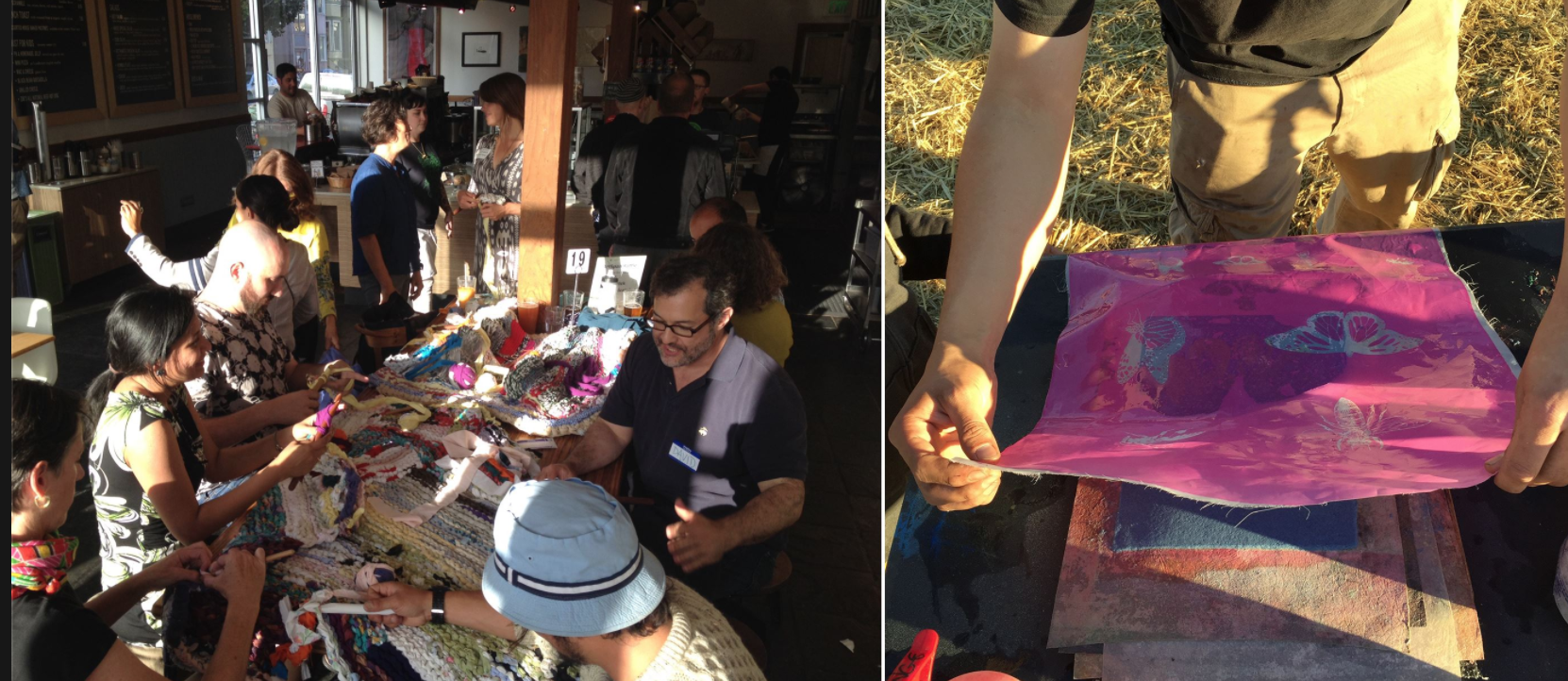 Combat Paper + Crochet Jam