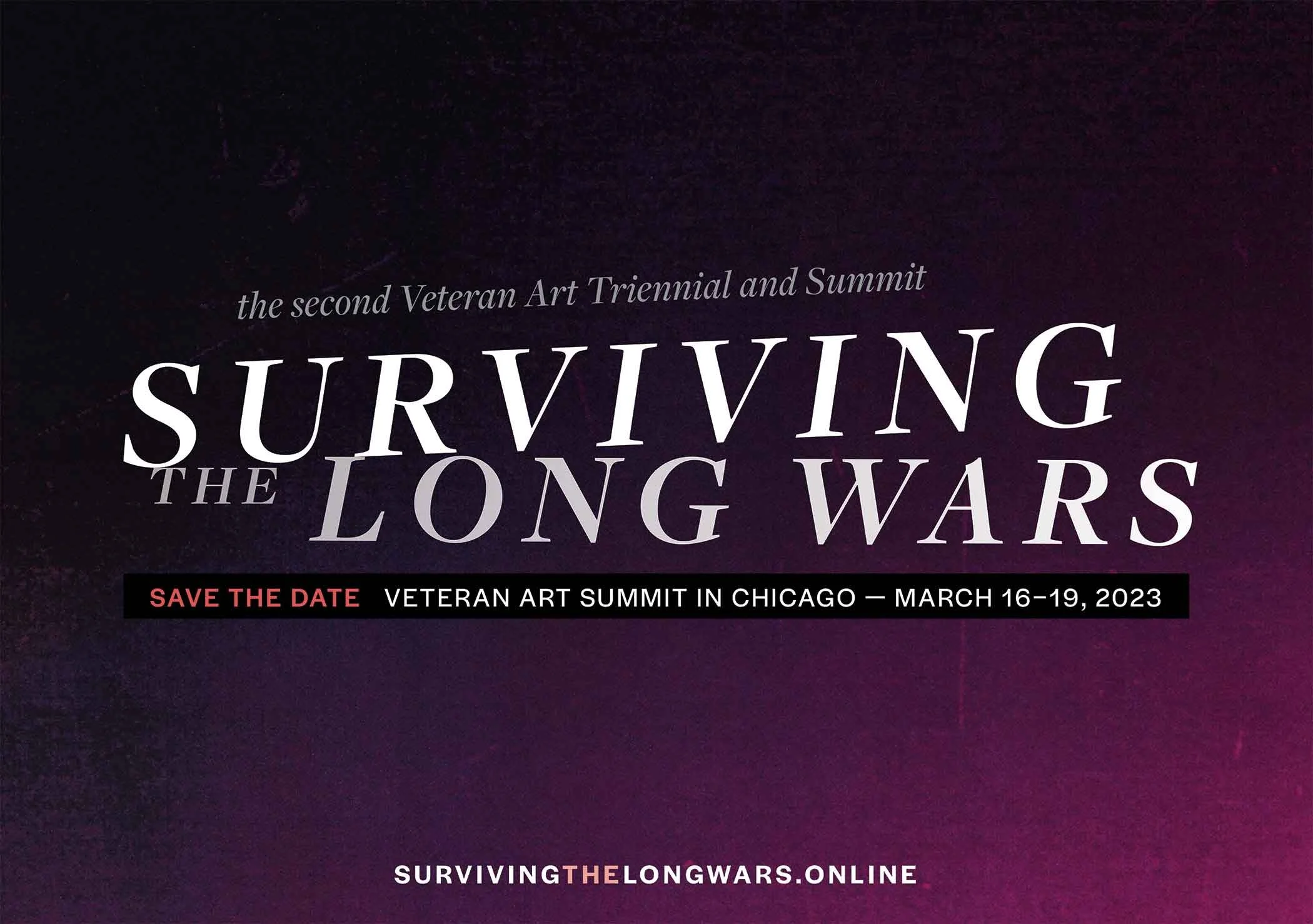 SURVIVING THE LONG WARS - Veteran Art Triennial and Summit