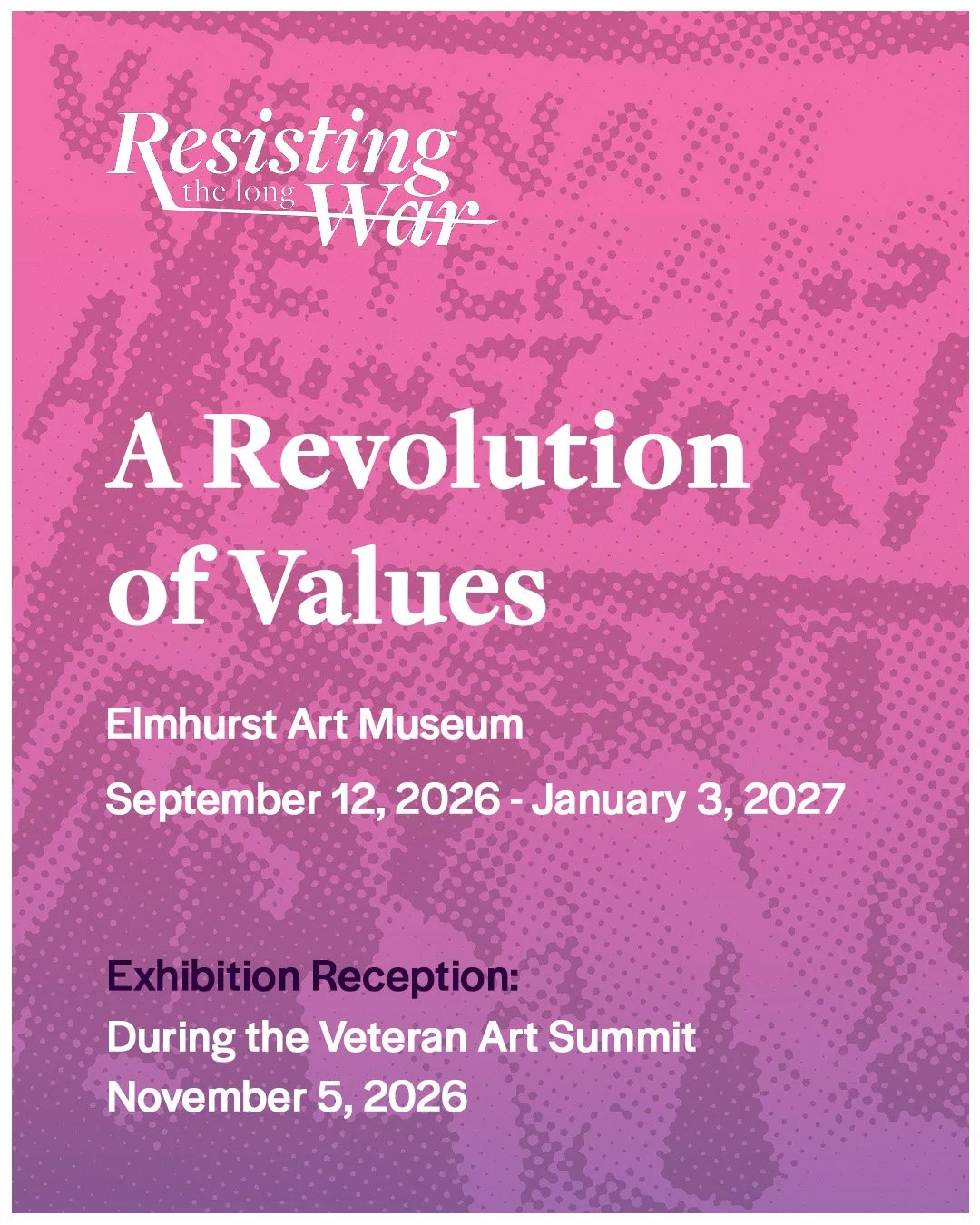 A Revolution of Values