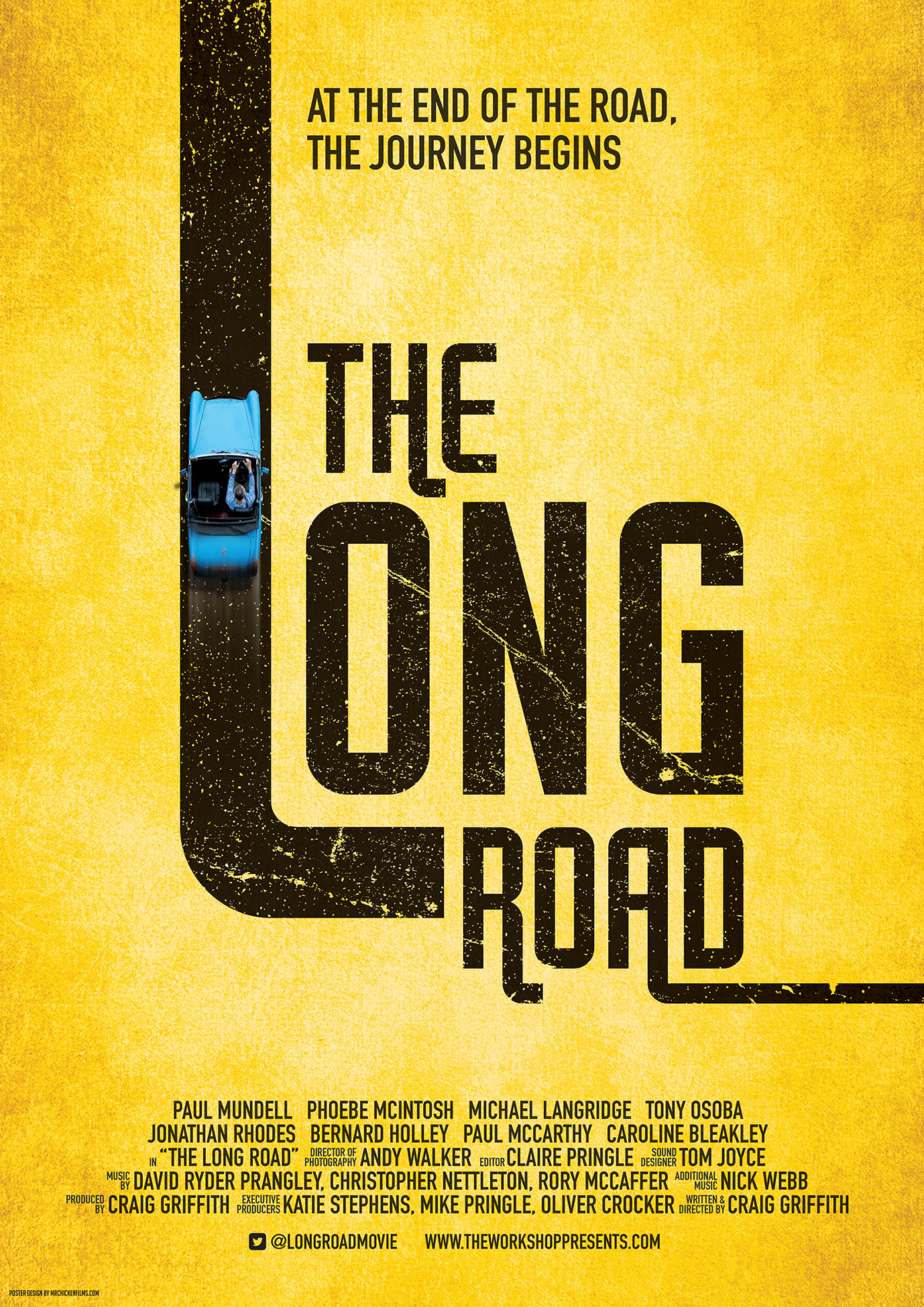 One of the posters designed by Mr. Chicken