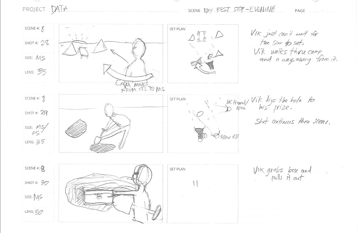Does this look like the panel of a master storyboard artist to you?