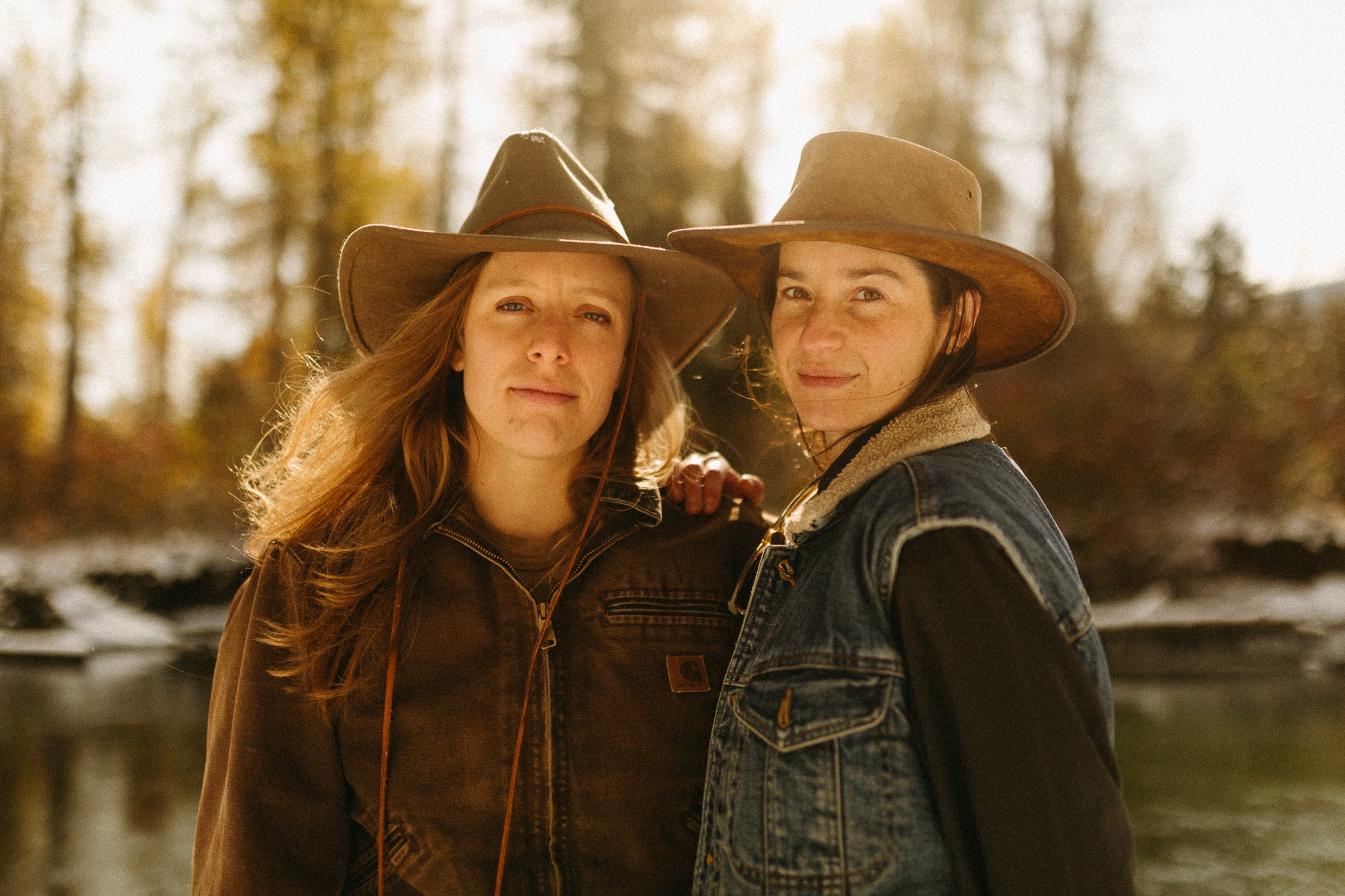 You're A Cowboy Like Me — Snowy Queer Cowgay Couple Portraits in the WA Mountains