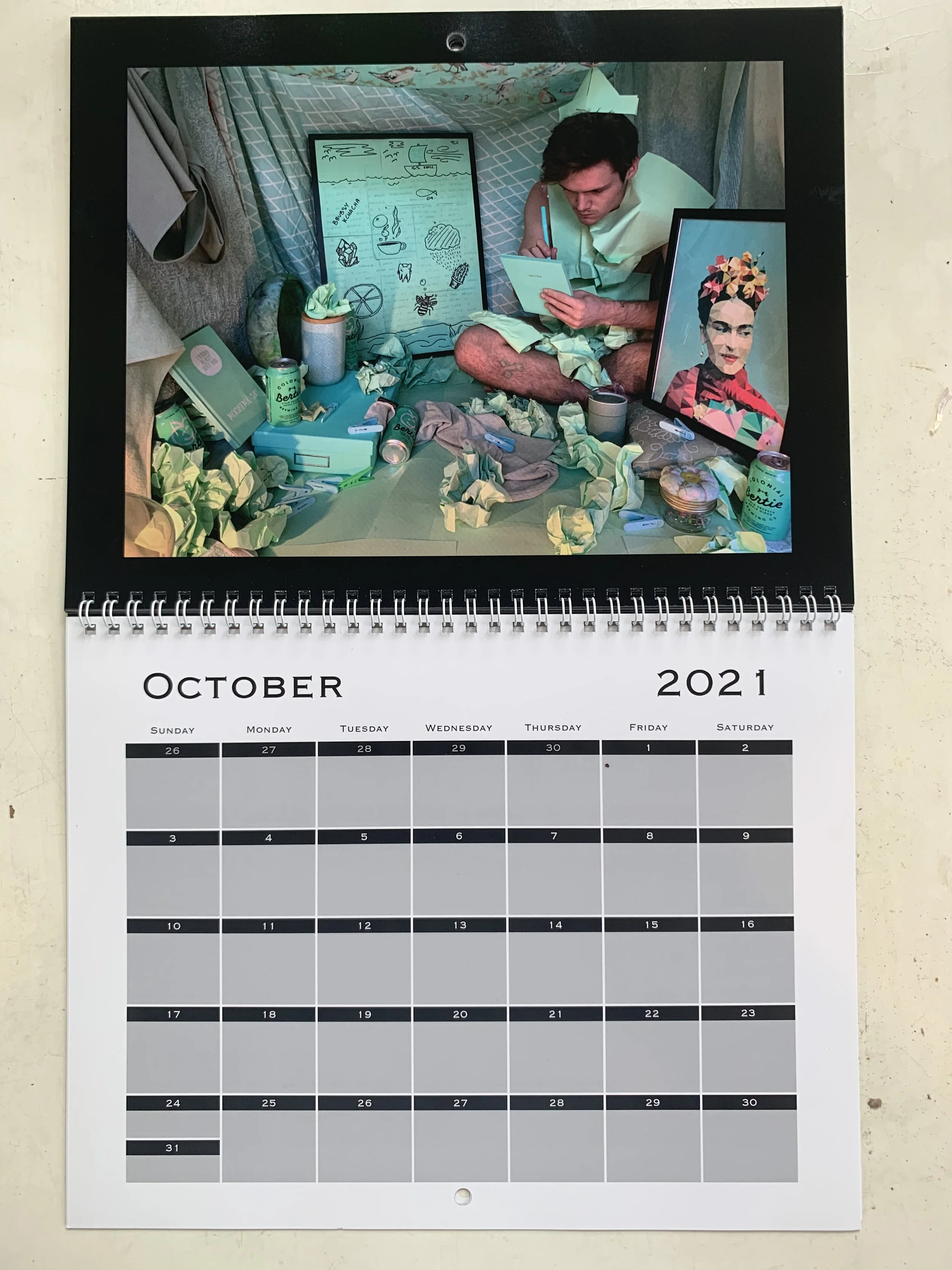 Colour Series Calendar 2021