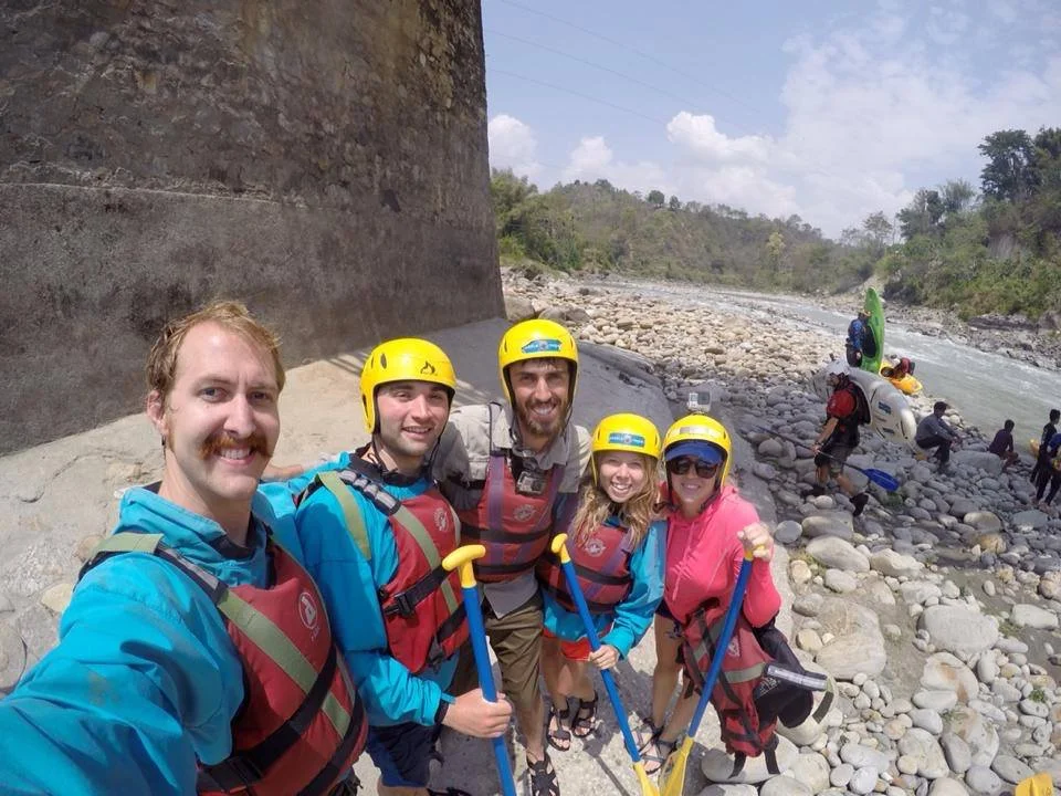 Rafting the Marshyangdi