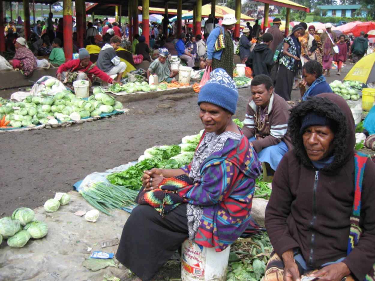 Goroka market 