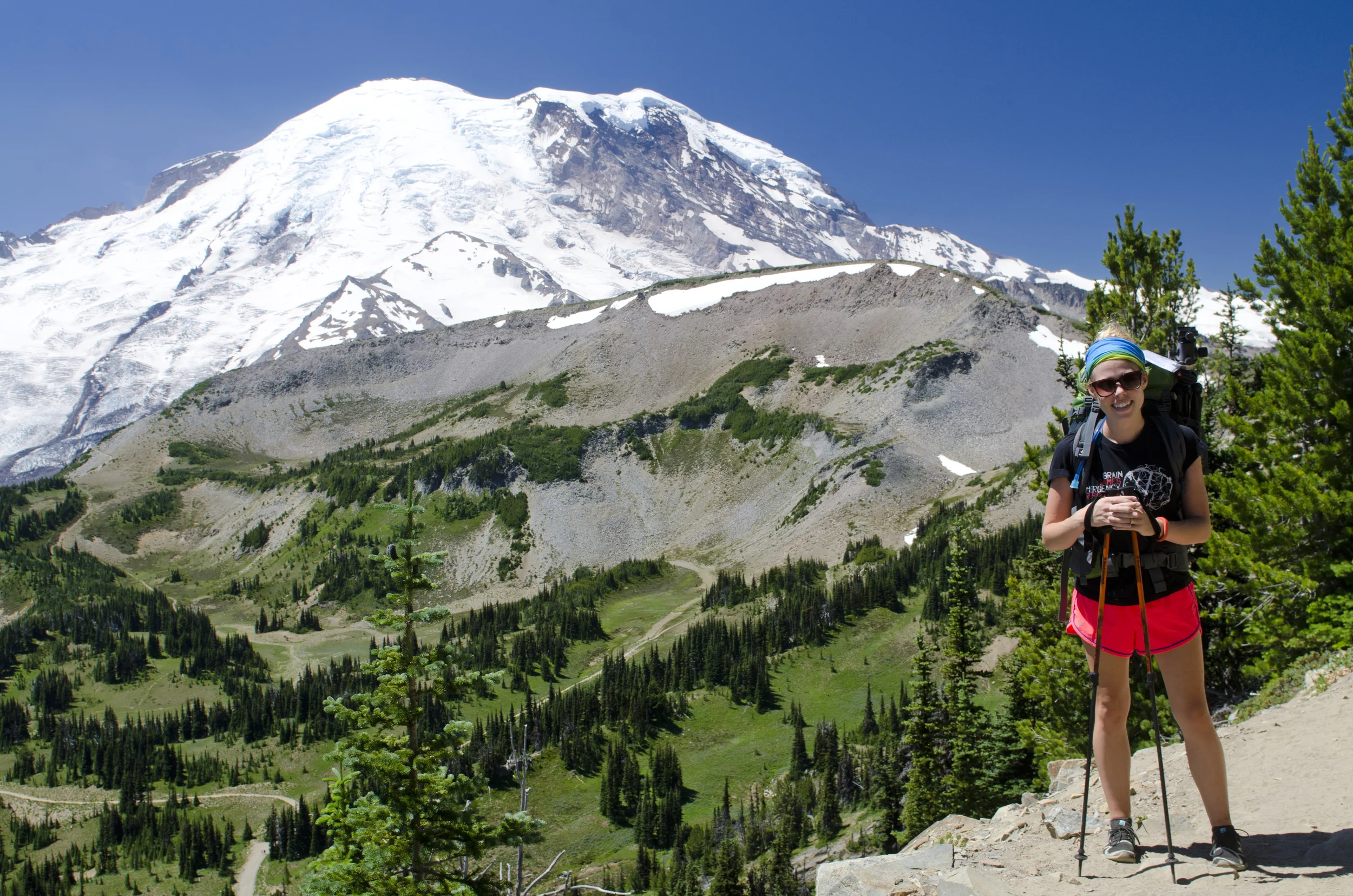 Already stunning views just minutes from the trailhead 
