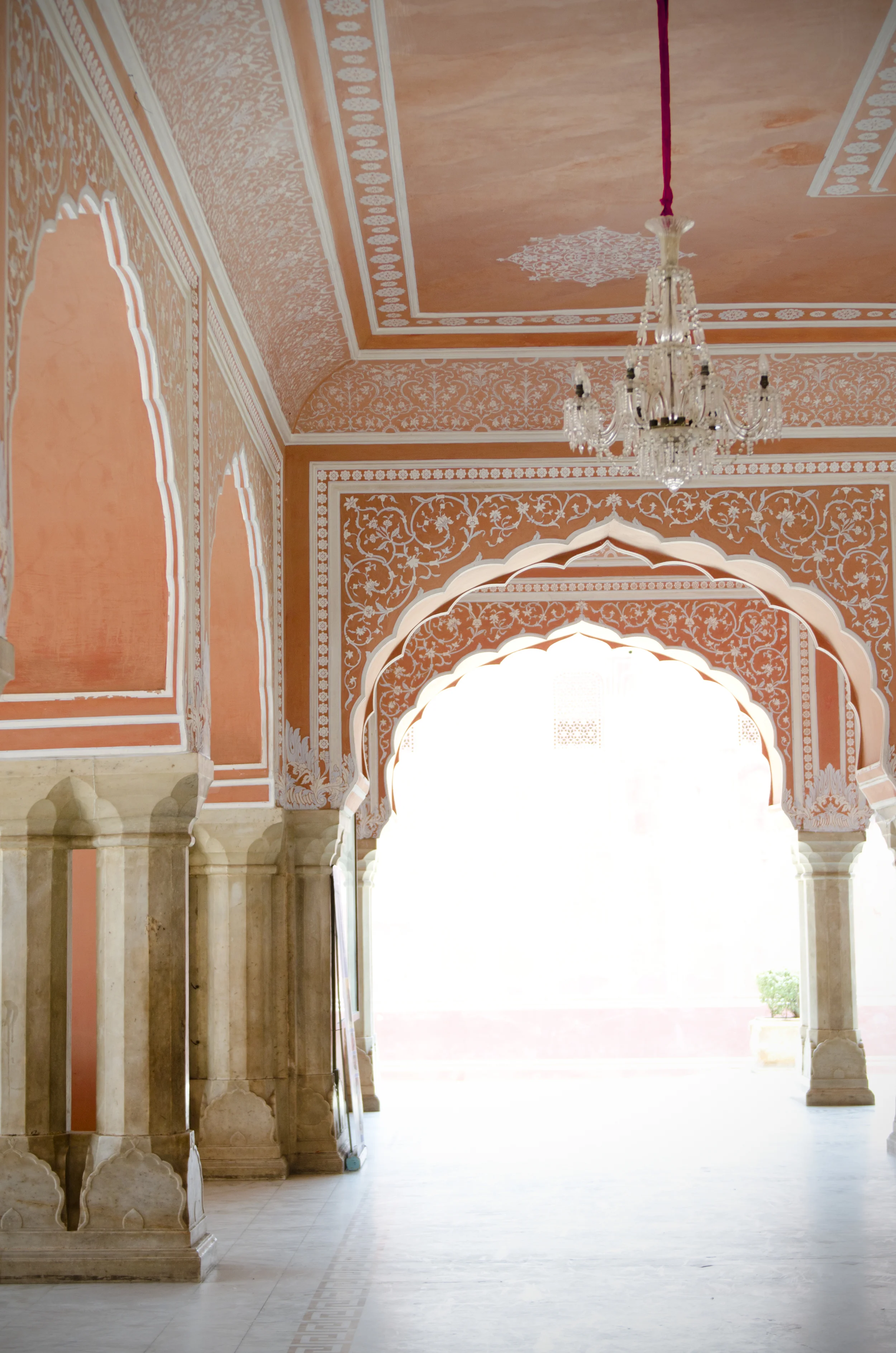 The one courtyard we were allowed to enter at the City Palace had this stunning pavilion at the center