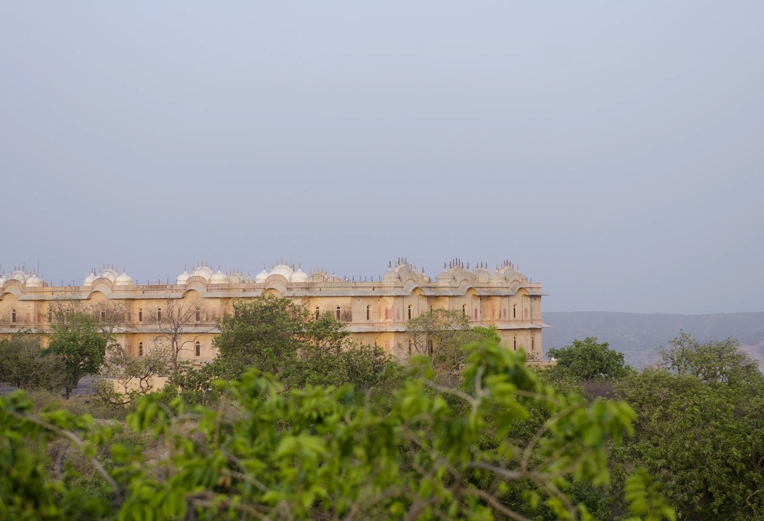 Jaigarh Fort from up on one of the walls that surrounds the fort