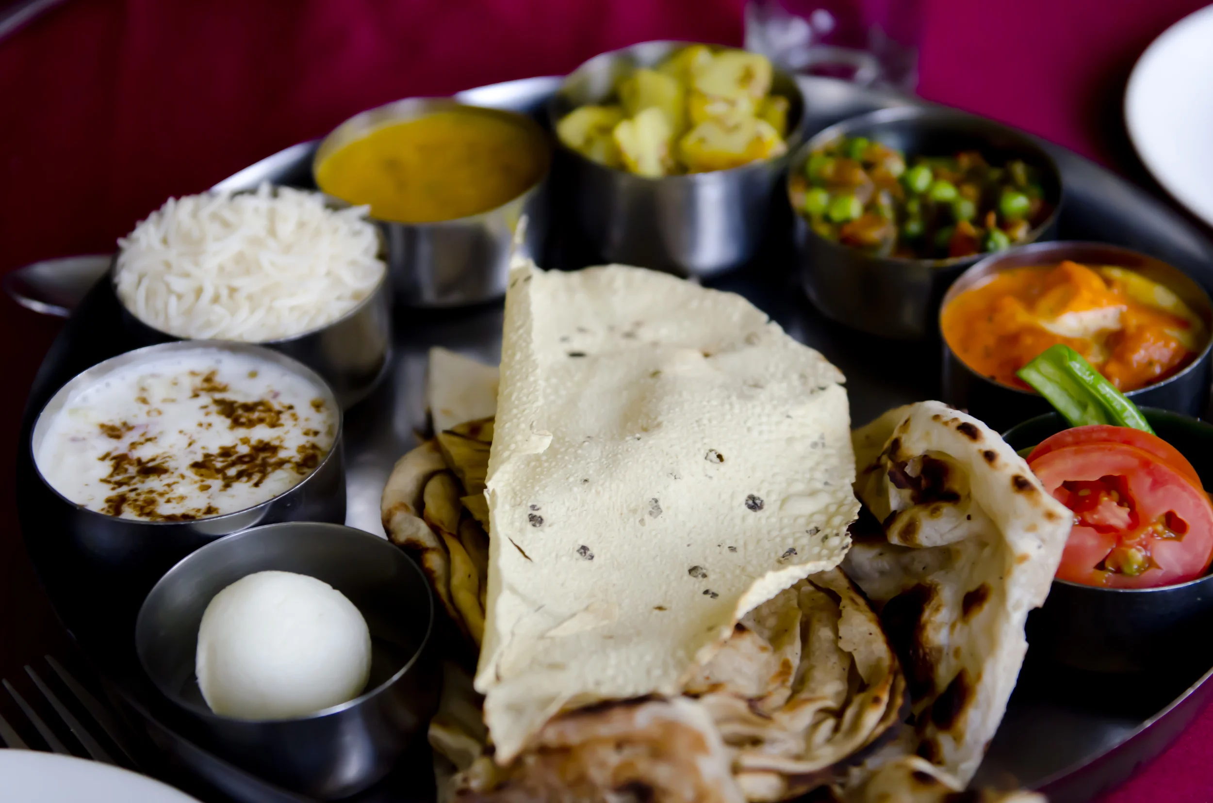 One of my wonderful thalis