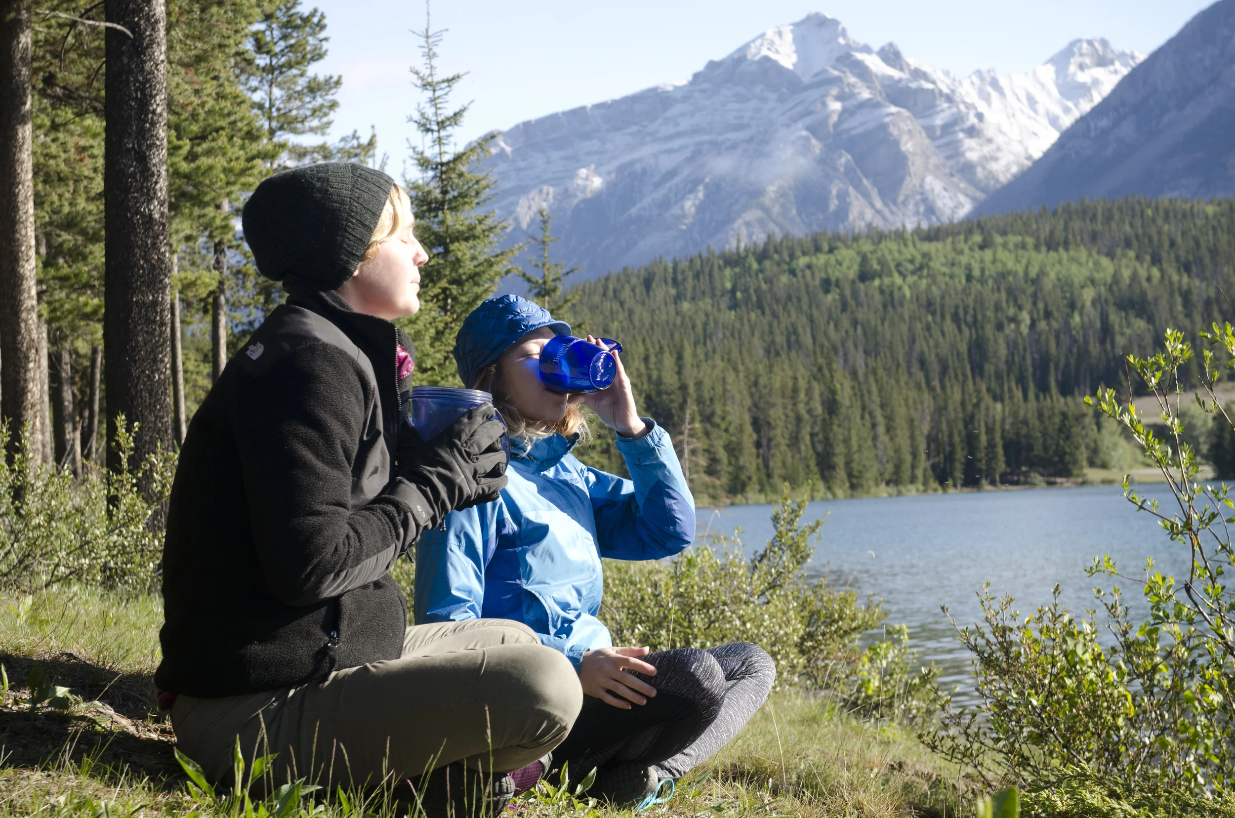 You can't really ask for a better place to sit and have your morning coffee