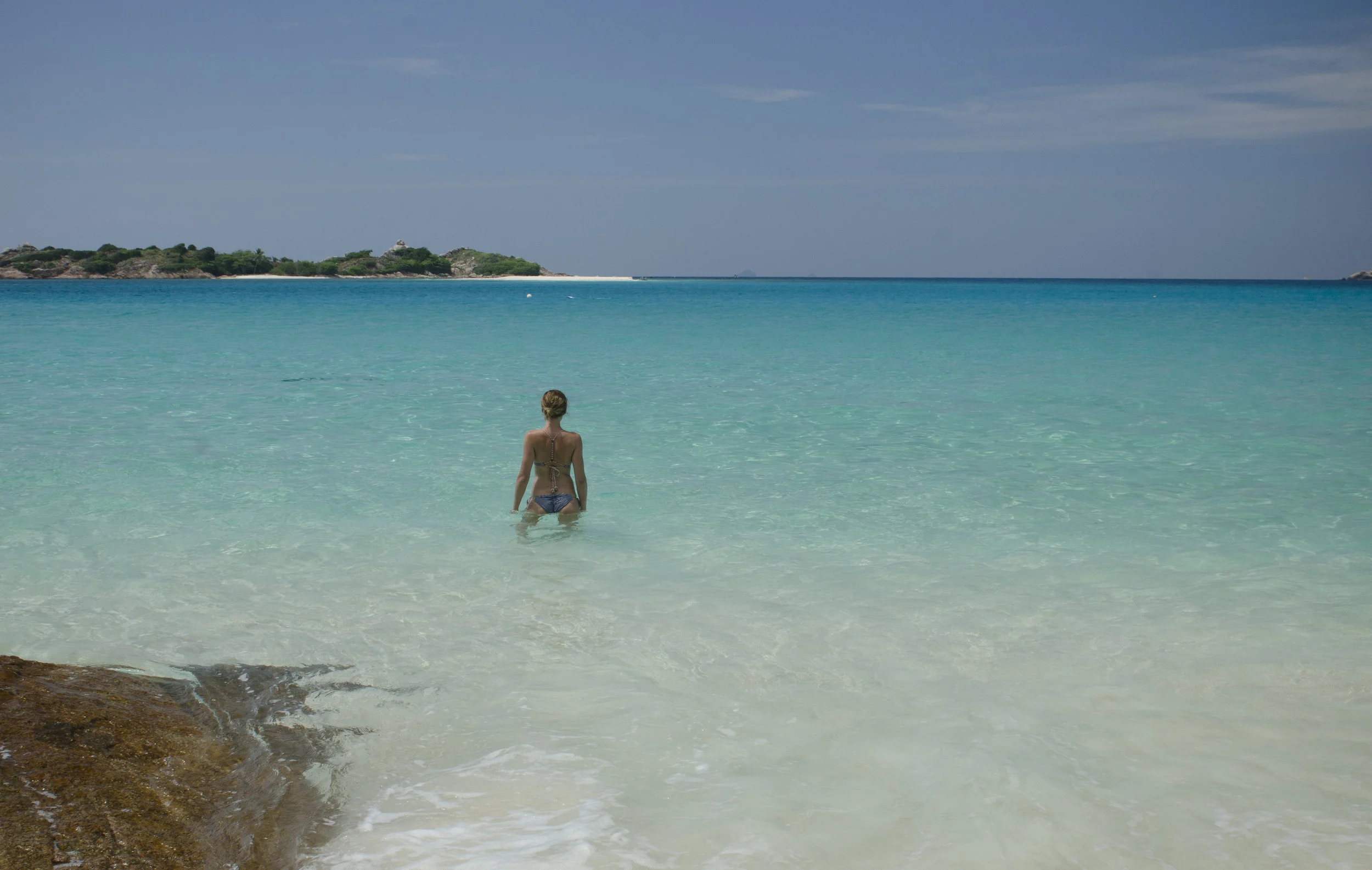 So perfect and so few people! Just me and the sea :)