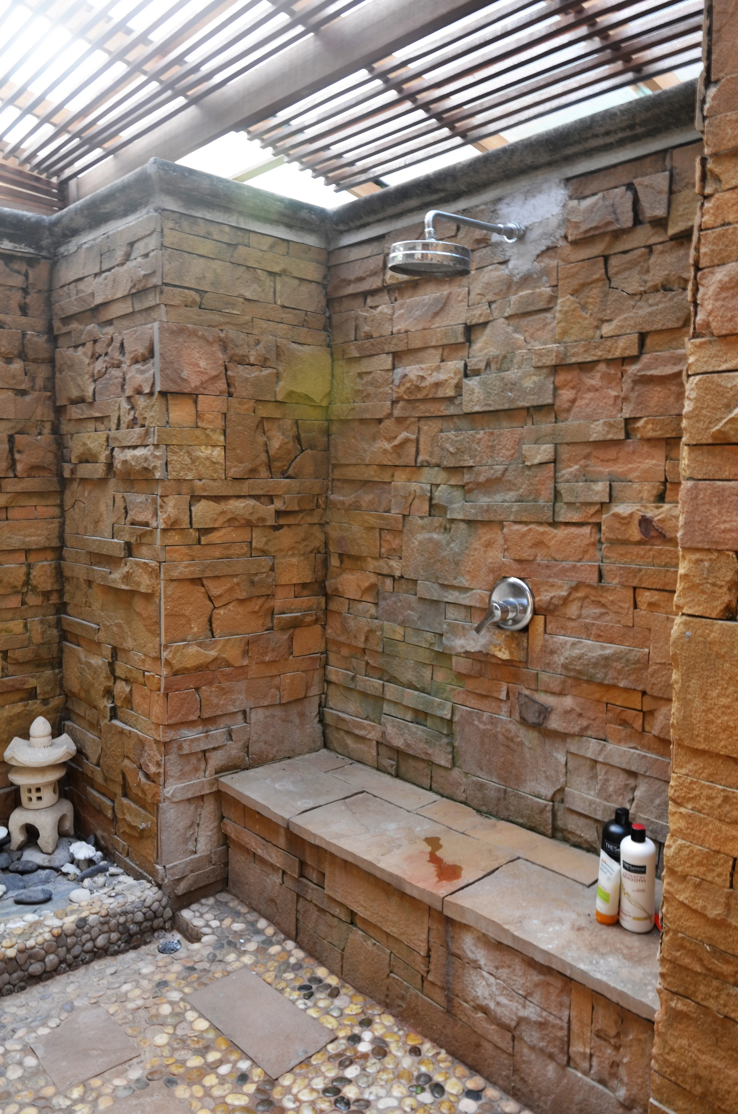 Another outdoor shower!
