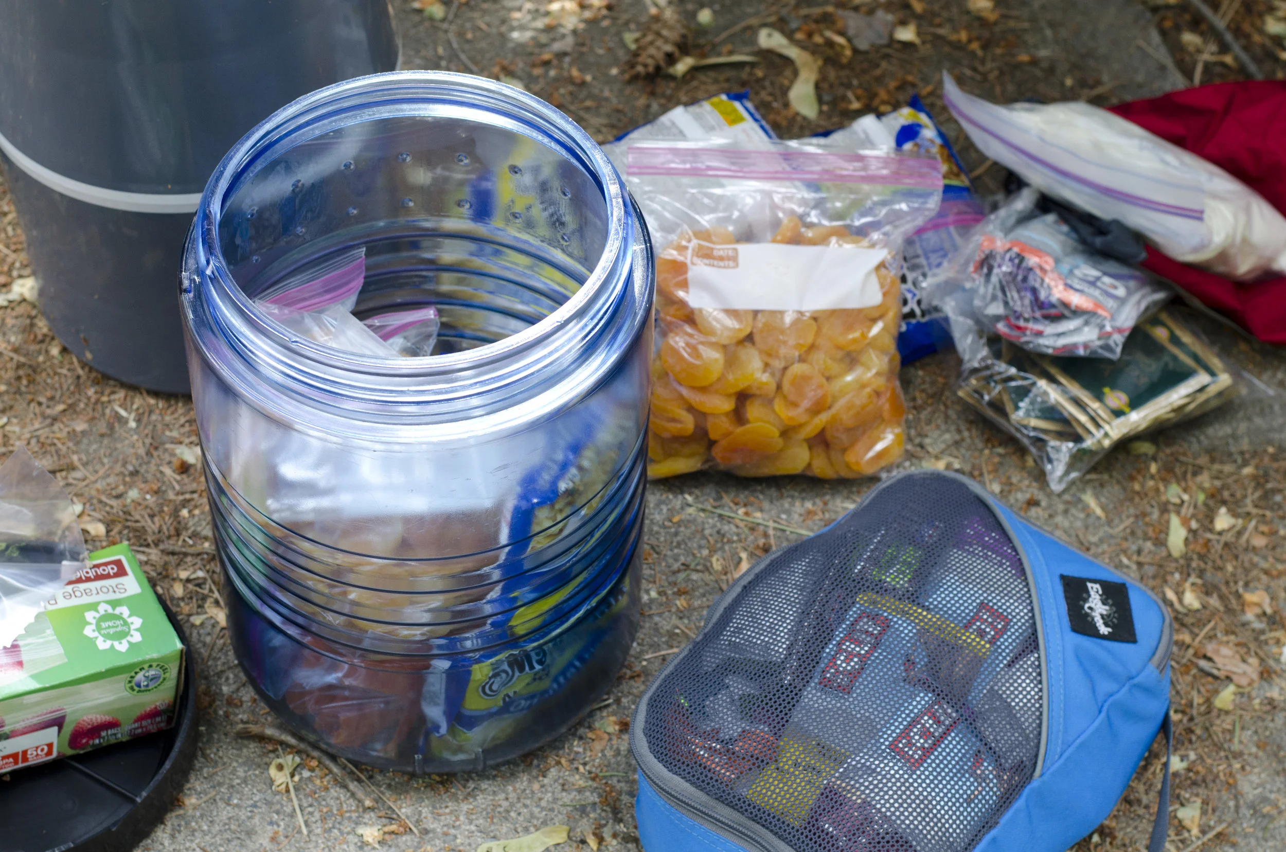 Test packing food