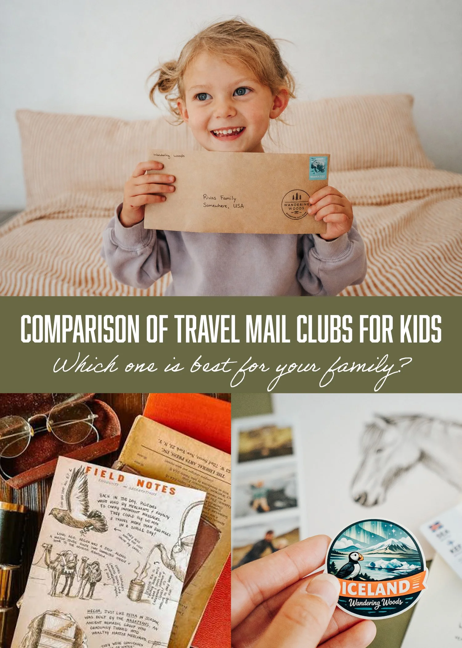 Comparison of Travel Mail Clubs For Kids: Which One is Best For Your Family