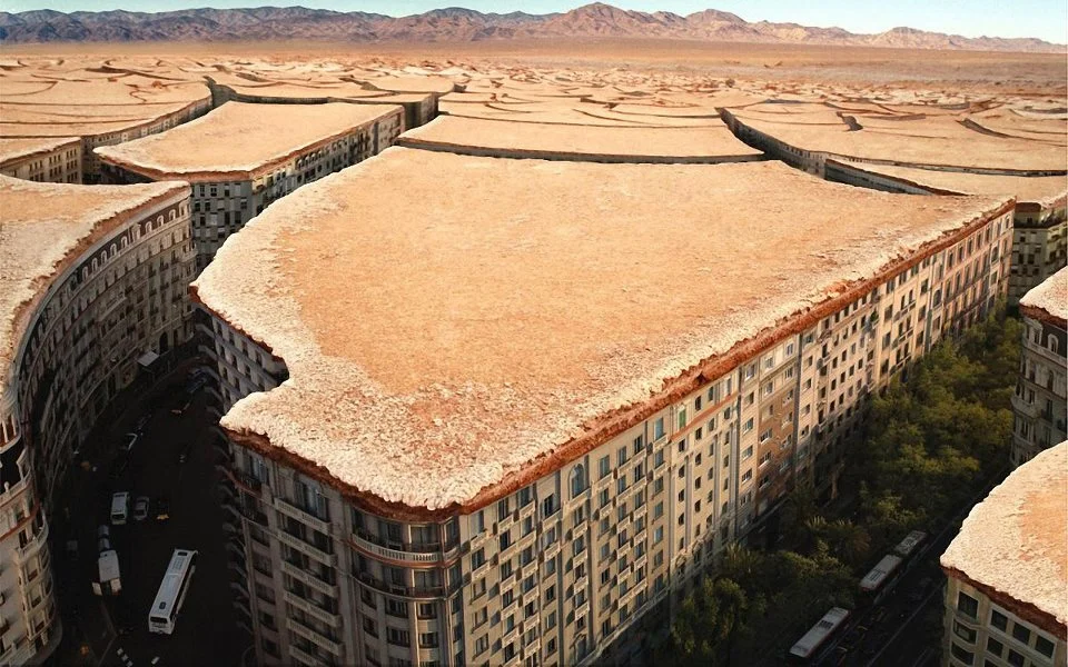 hazey-lil-faerie:
Town designed to look like a drought burdened desert
that is stealhy as fuck imagine looking down on that shit from an airplane yo would never know there was a fucking city down there
THis IS WHAT THEy DO ON OTHER PLANETS THEY H…