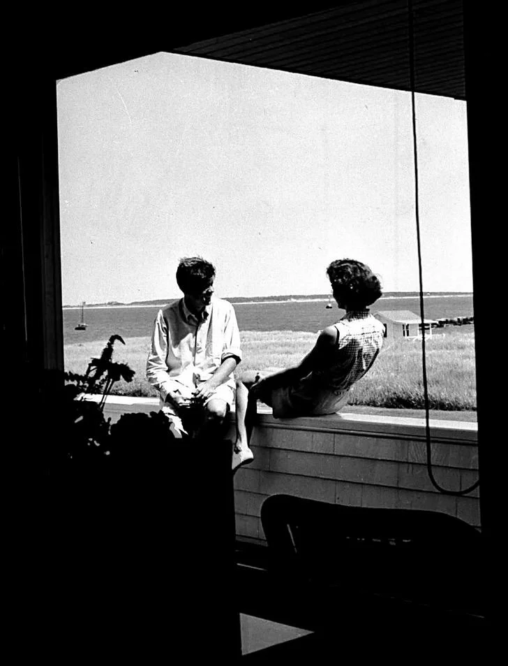 mrs-kennedy-and-me:
From their honeymoon in Acapulco in September, 1953, John F. Kennedy writes, “At last I know true meaning of rapture, Jackie is enshrined forever in my heart - thanks Mom and Dad for making me worthy of her. Your loving son Jack…