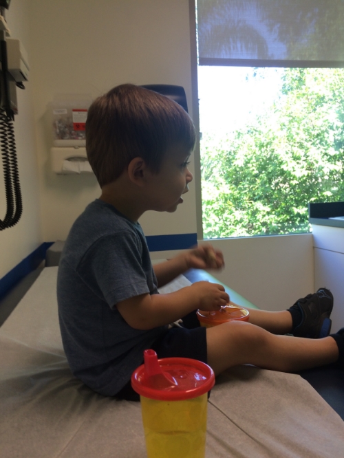 Nothing breaks up the week best like a visit to the doctors for my asthmatic. 