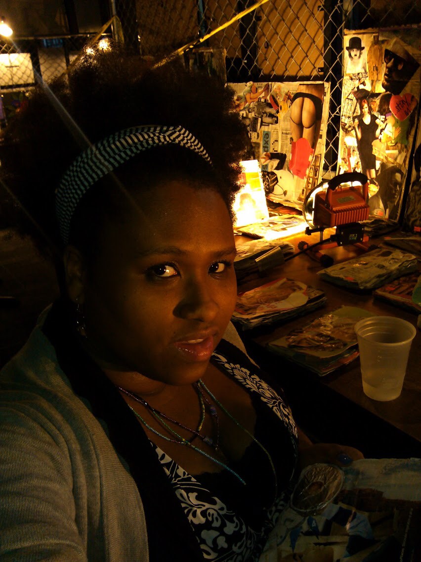 By late 2012 I was already sharing the ideas of the Dopamine Clinic with Kara Madid Parker…a friend of mine from the university…She signed me up for a RAW Artists show to set it off…