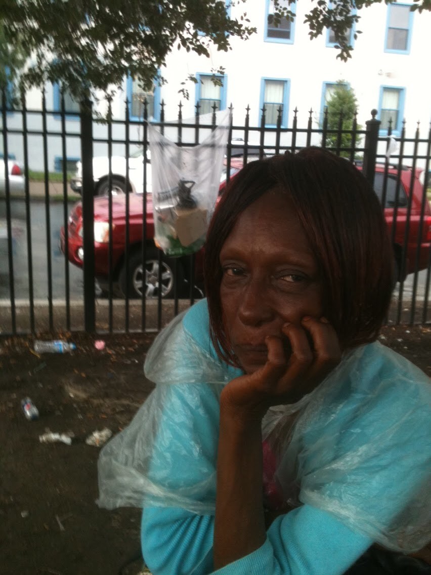 "“The Downtown Scene”-(photo modeled by Ms.Pearl" Circa 2011)