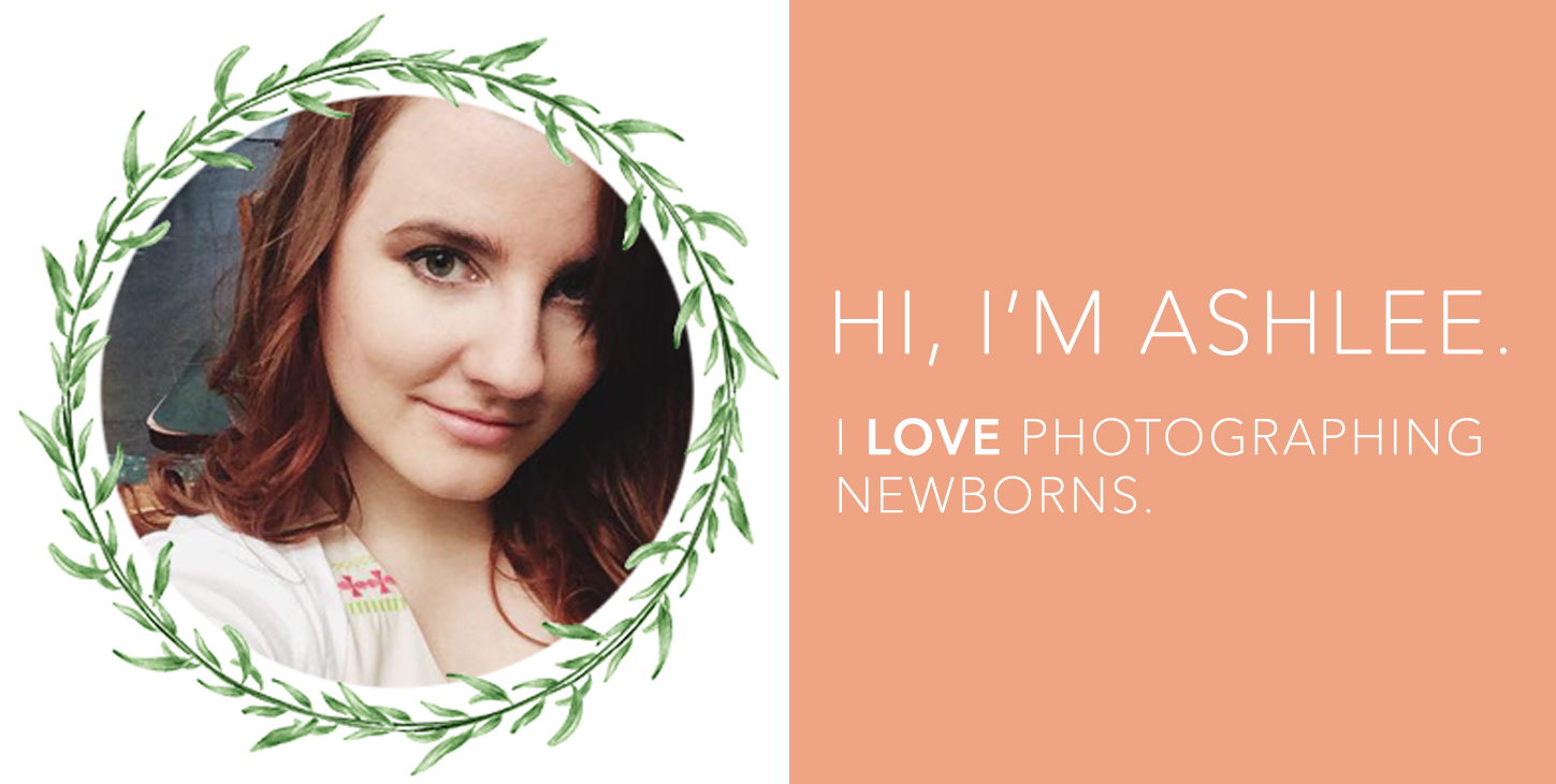 Indianapolis photographer Ashlee Lauren loves to photograph newborns in her downtown studio.