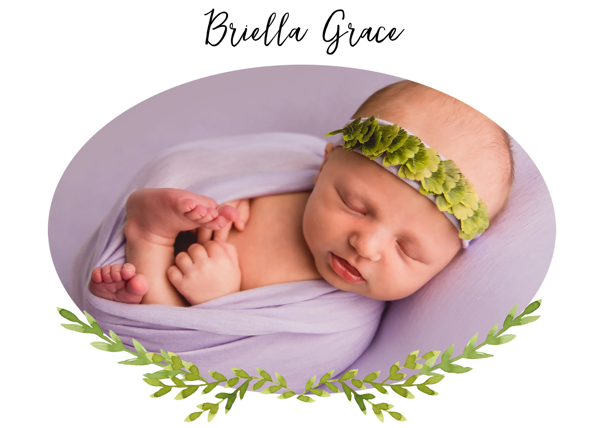 Baby Briella Grace has a newborn session in Indianapolis, IN