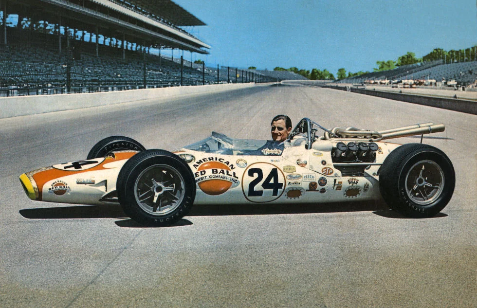 Graham Hill at the 1966 Indy 500