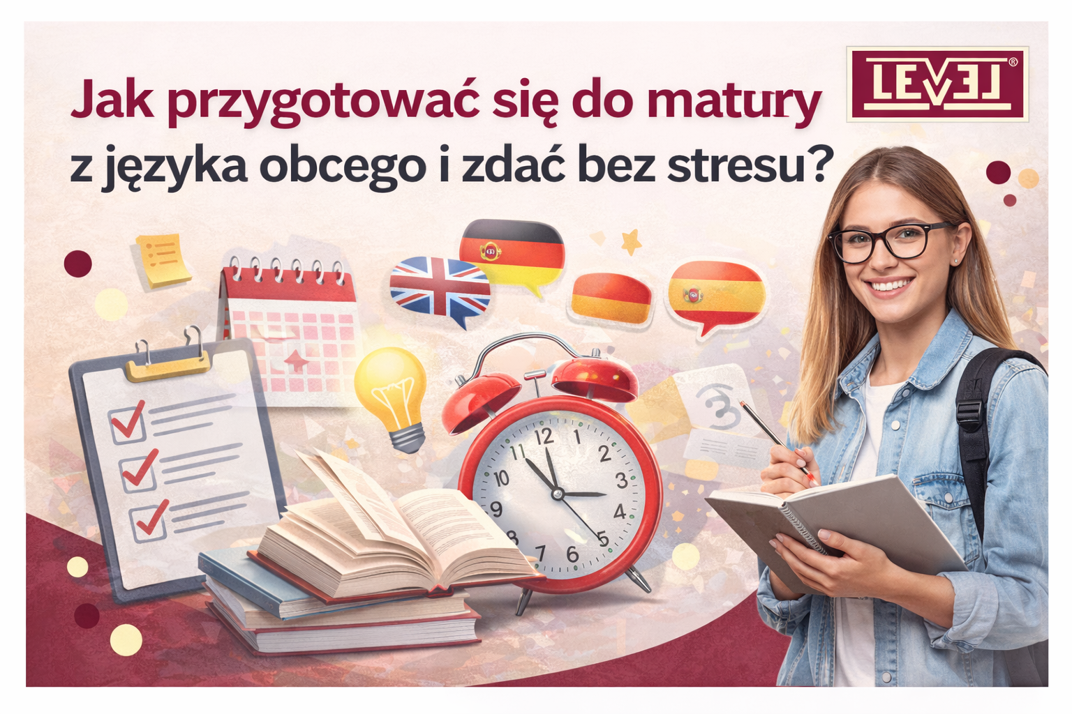 Jak przygotować się do matury z języka obcego i zdać bez stresu?