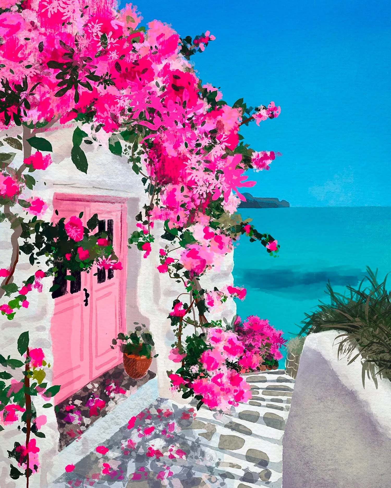 Rose s/Mer