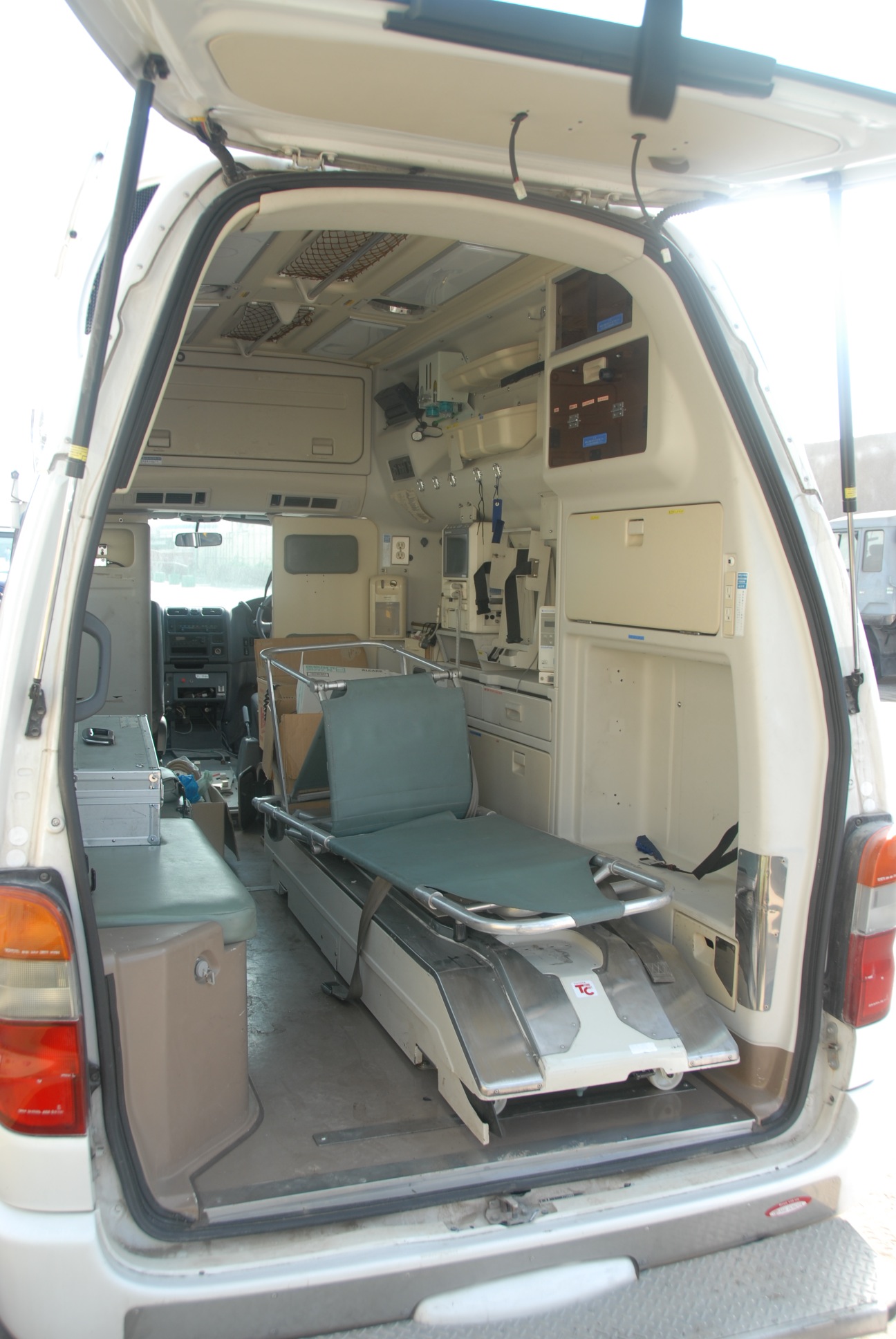 Toyota Ambulance Inside.JPG