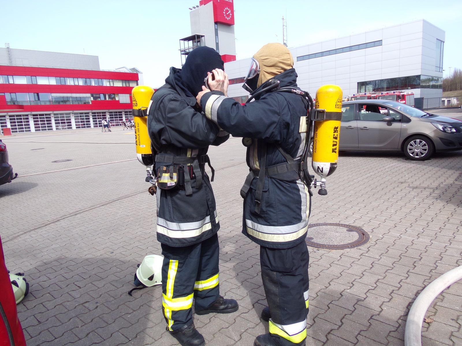 Feuerwehrarbeit ist Teamwork