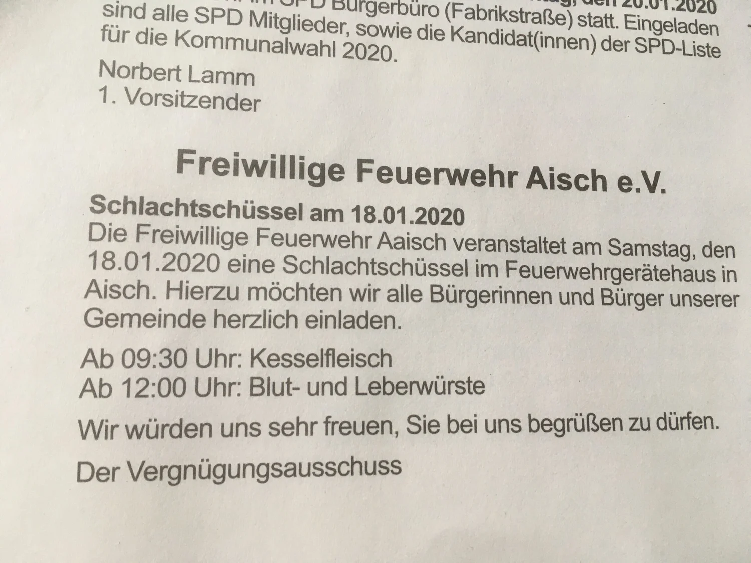 Berichte 2020 Freiwillige Feuerwehr Neuhaus