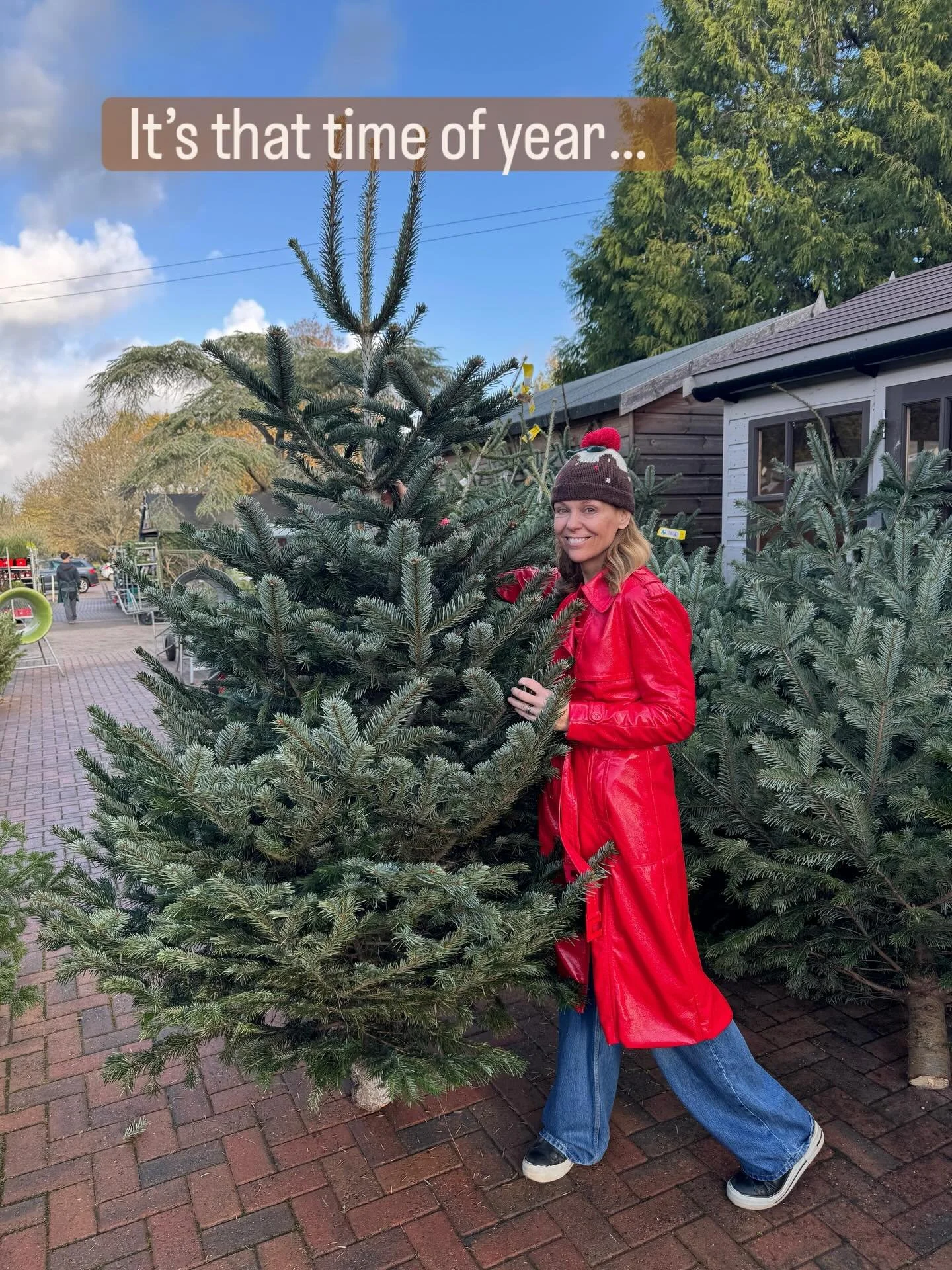 We always have the best time picking the Christmas tree! So much Christmas spirit @ripleysgardencentre with John. Has happened a little earlier than usual this year as we&rsquo;re normally strict about buying on the first Friday in December but we ha
