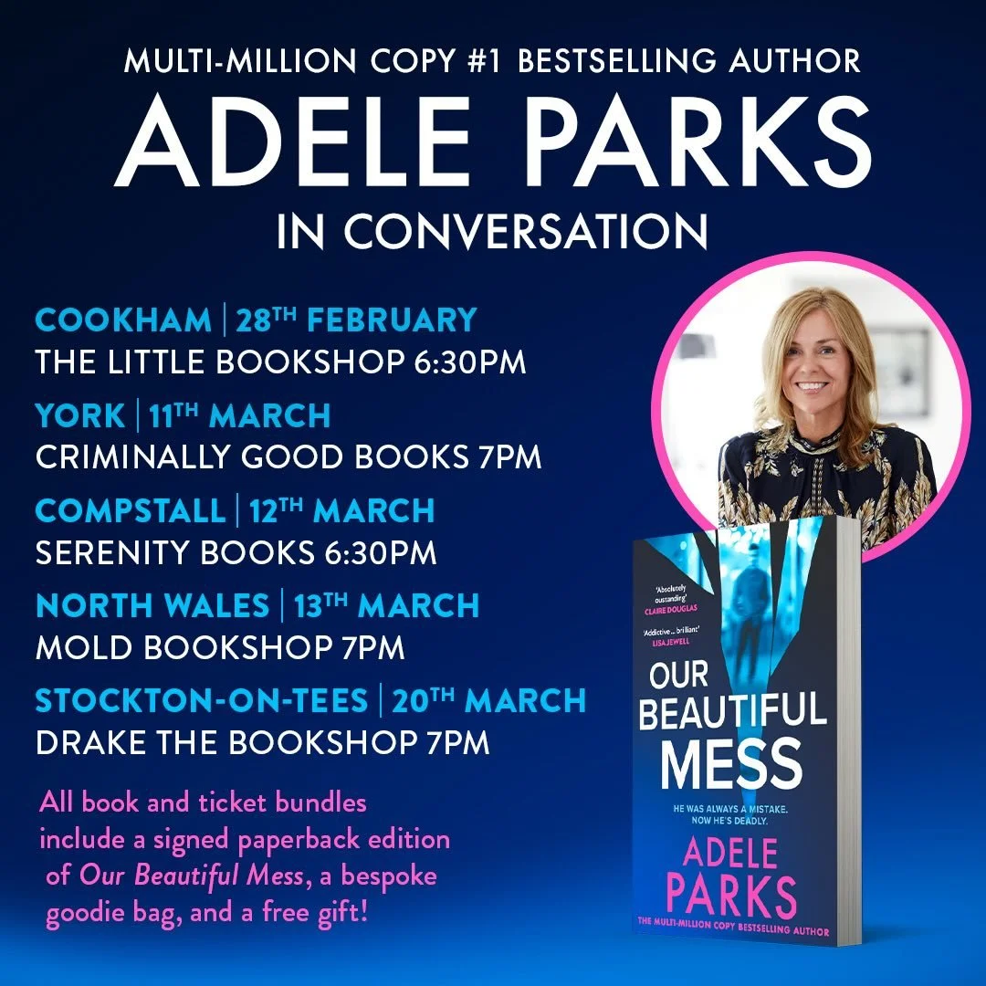 Well, hello new edition!! The PAPERBACK of OUR BEAUTIFUL MESS will be launched March 12th and it&rsquo;s looking very lovely, don&rsquo;t you think! Of course a launch is not a launch unless I&rsquo;m out and about meeting my much-loved readers. So i