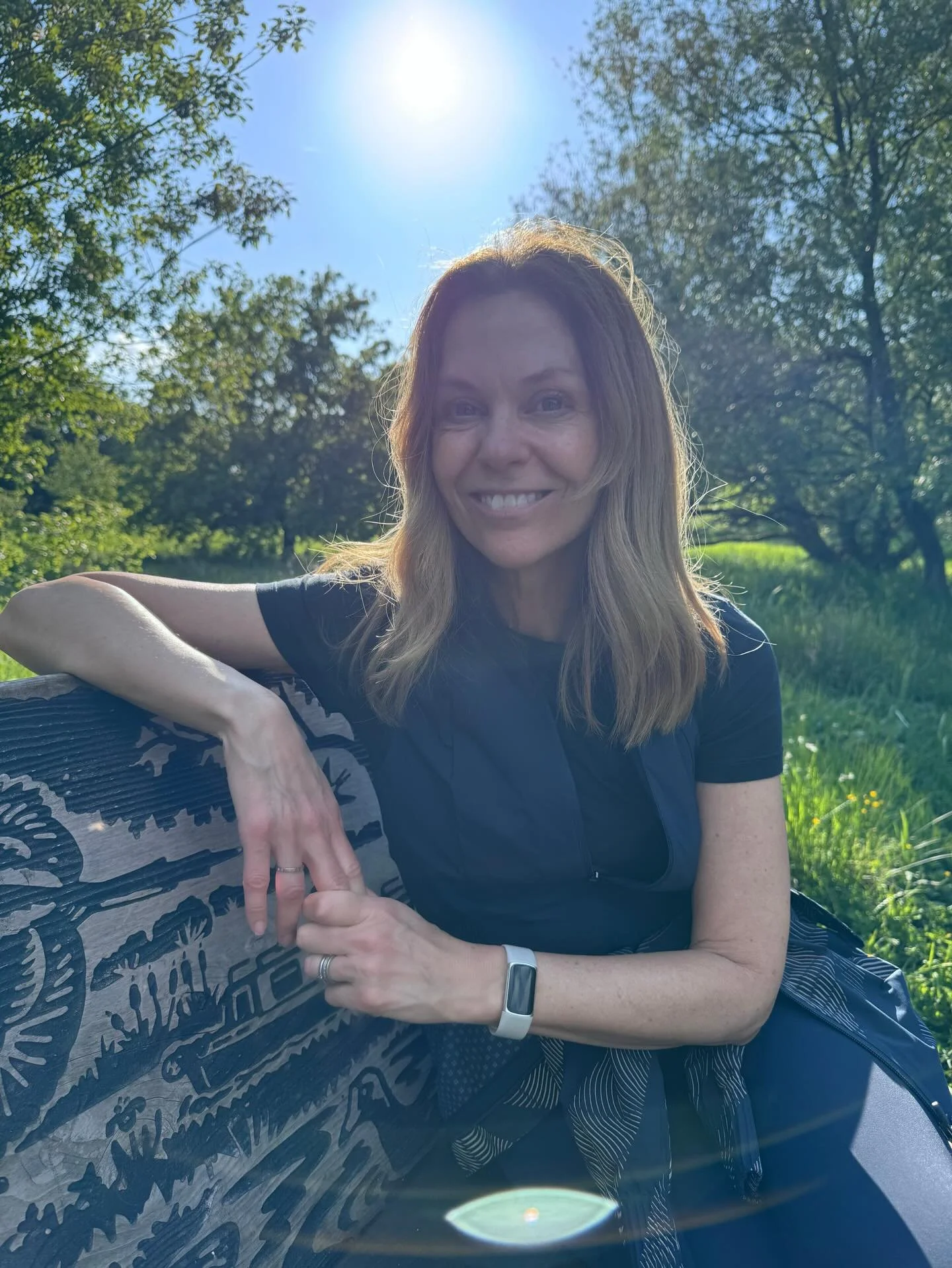 Looking pretty chill considering I was 18 miles into a 19.7 mile walk!! Ly managing to smile as we were on a break! 😄 I do not feel quite so relaxed now! Scuttling off to bed with rather stiff gluts! Currently training for a walking marathon to rais