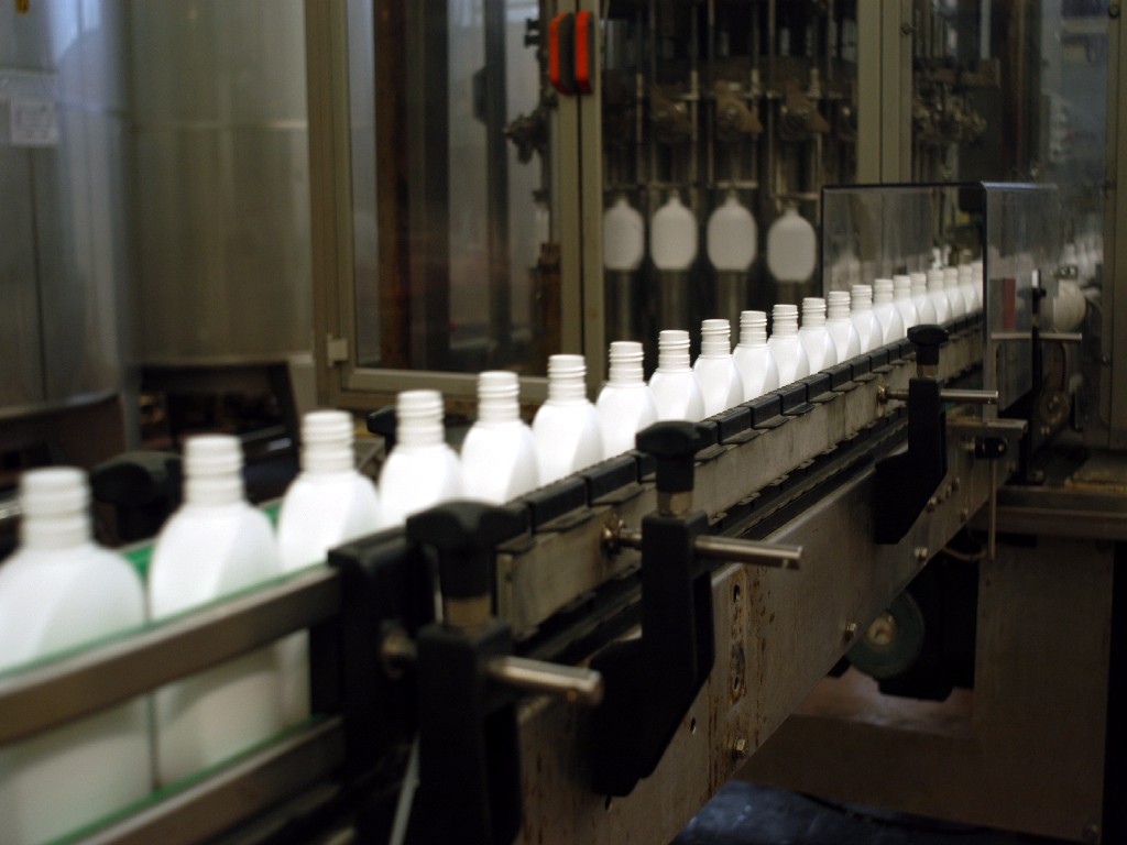 Linea di produzione dei detergenti liquidi