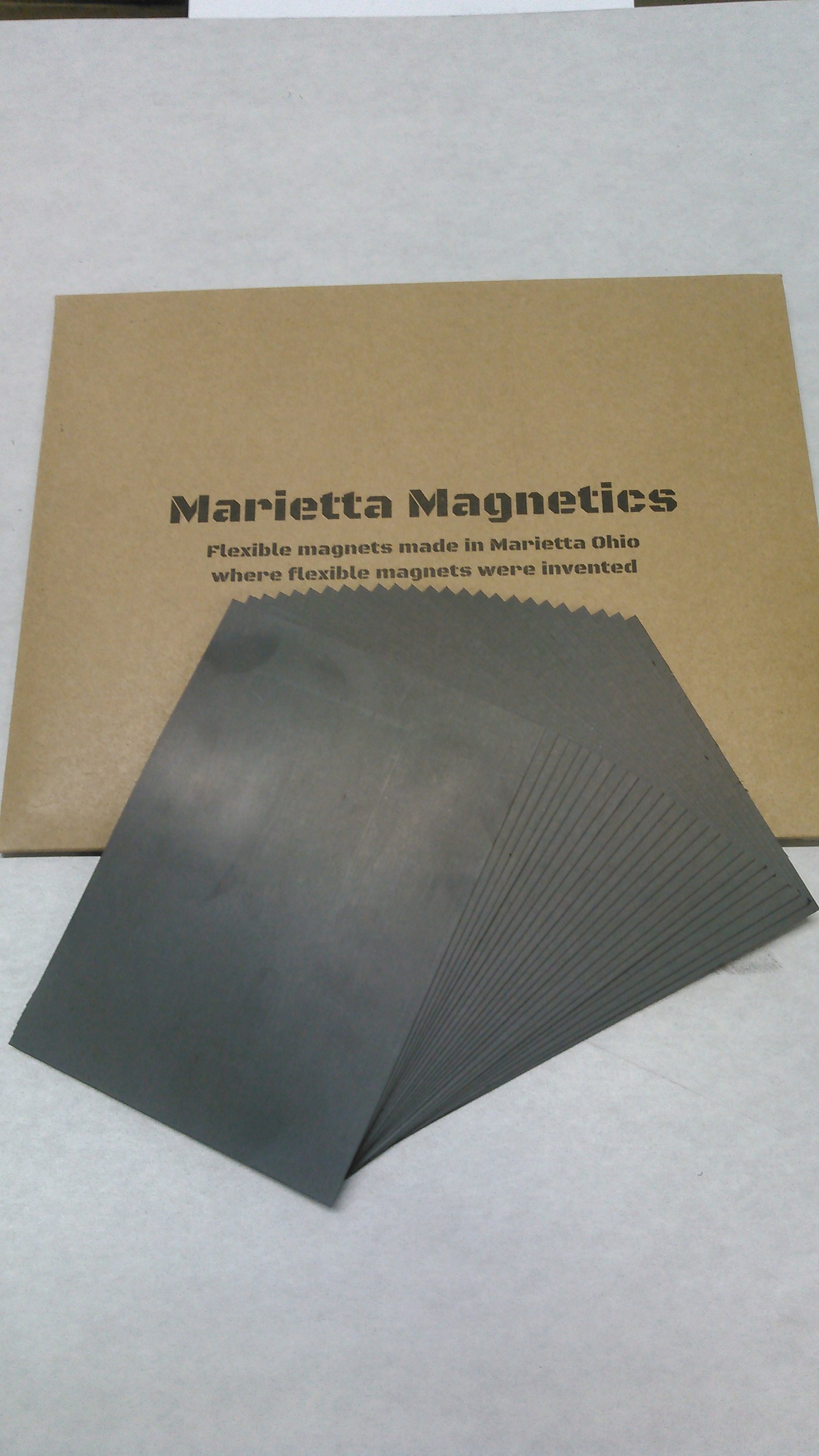 20 mil 4 x 6 Indoor Adhesive Magnet Sheets