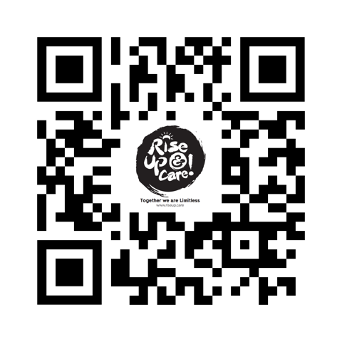 Our QR Code in a stylish Sticker!