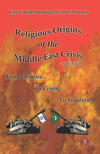Religious Origins of the Middle East crisis looks at how discipleship, or lack thereof, relates to creating problems for us and our descendants. Looks at historical and biblical beginnings of the crisis. Great glossary of terms related to middle east.