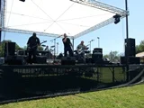 Singing the gospel message.