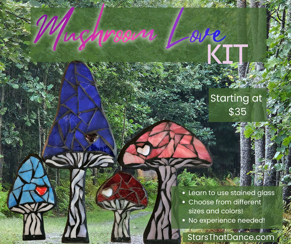 Mosaic Mushroom Love Kit