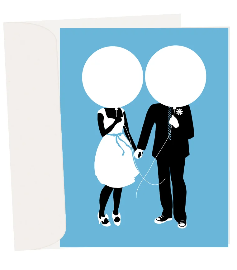 Balloon Heads , A2 card | copyright Kanibal & Co.