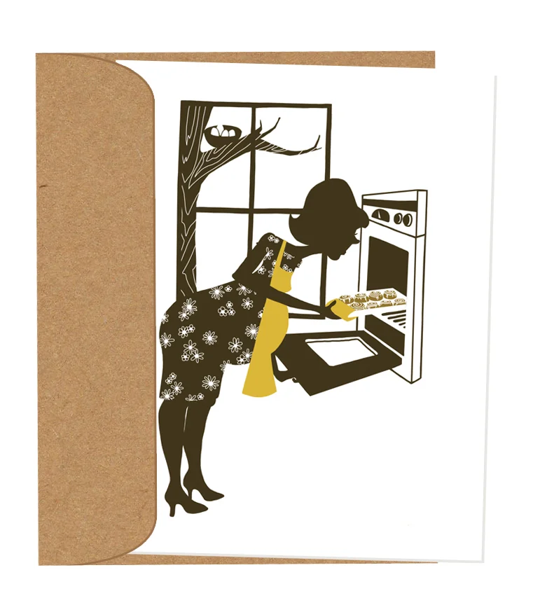 Bun in the Oven , A2 card | copyright Kanibal & Co.