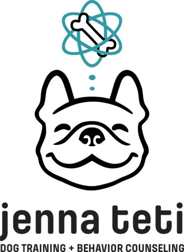 Jenna Teti Dog Training logo + wordmark