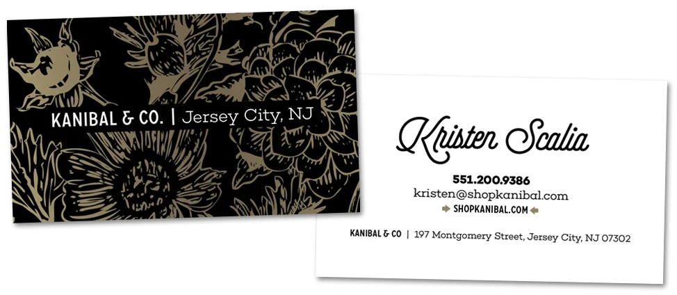 Business card design