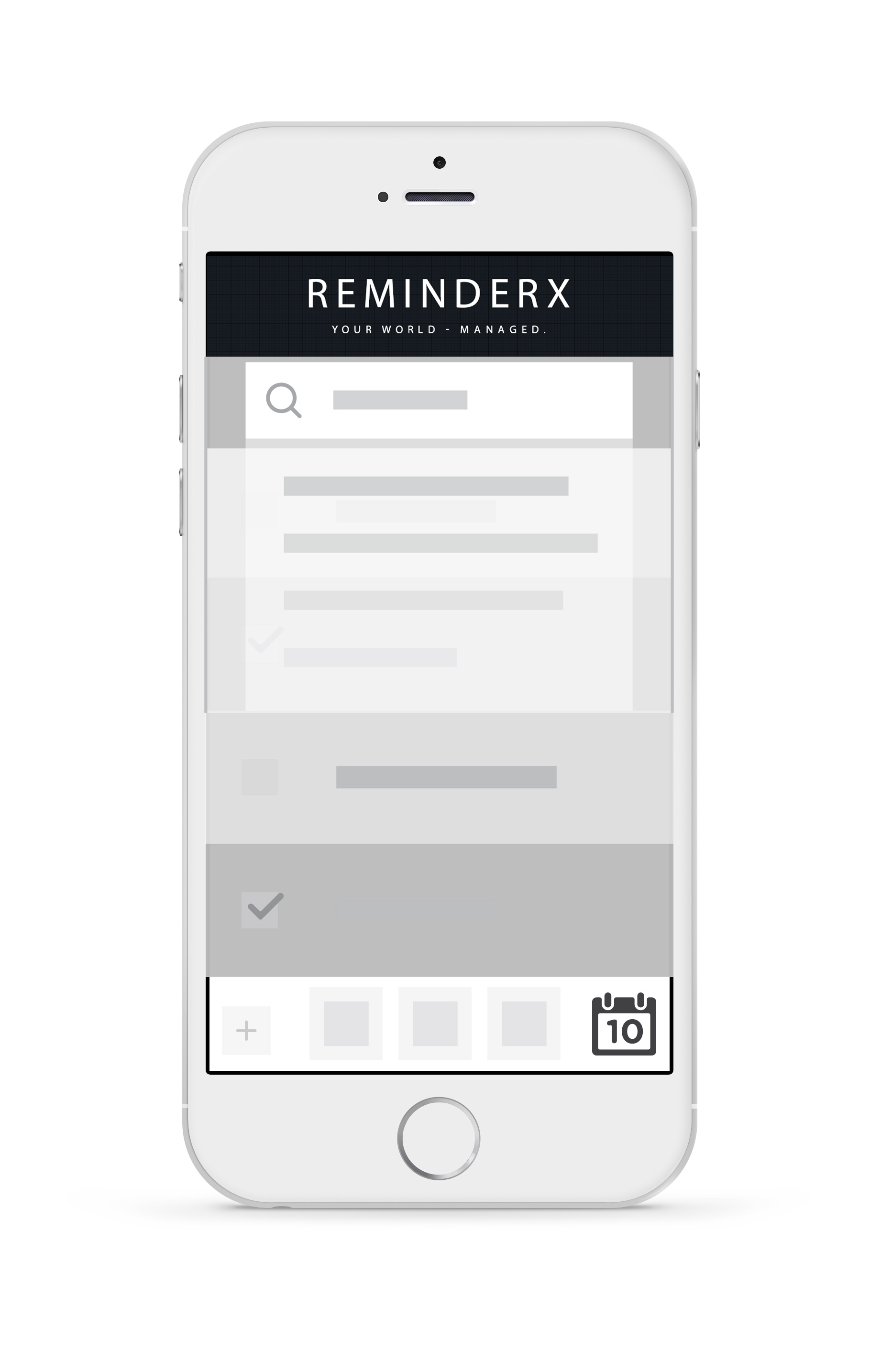 ReminderX-HomeScreen-Main-Drop-Down.jpg