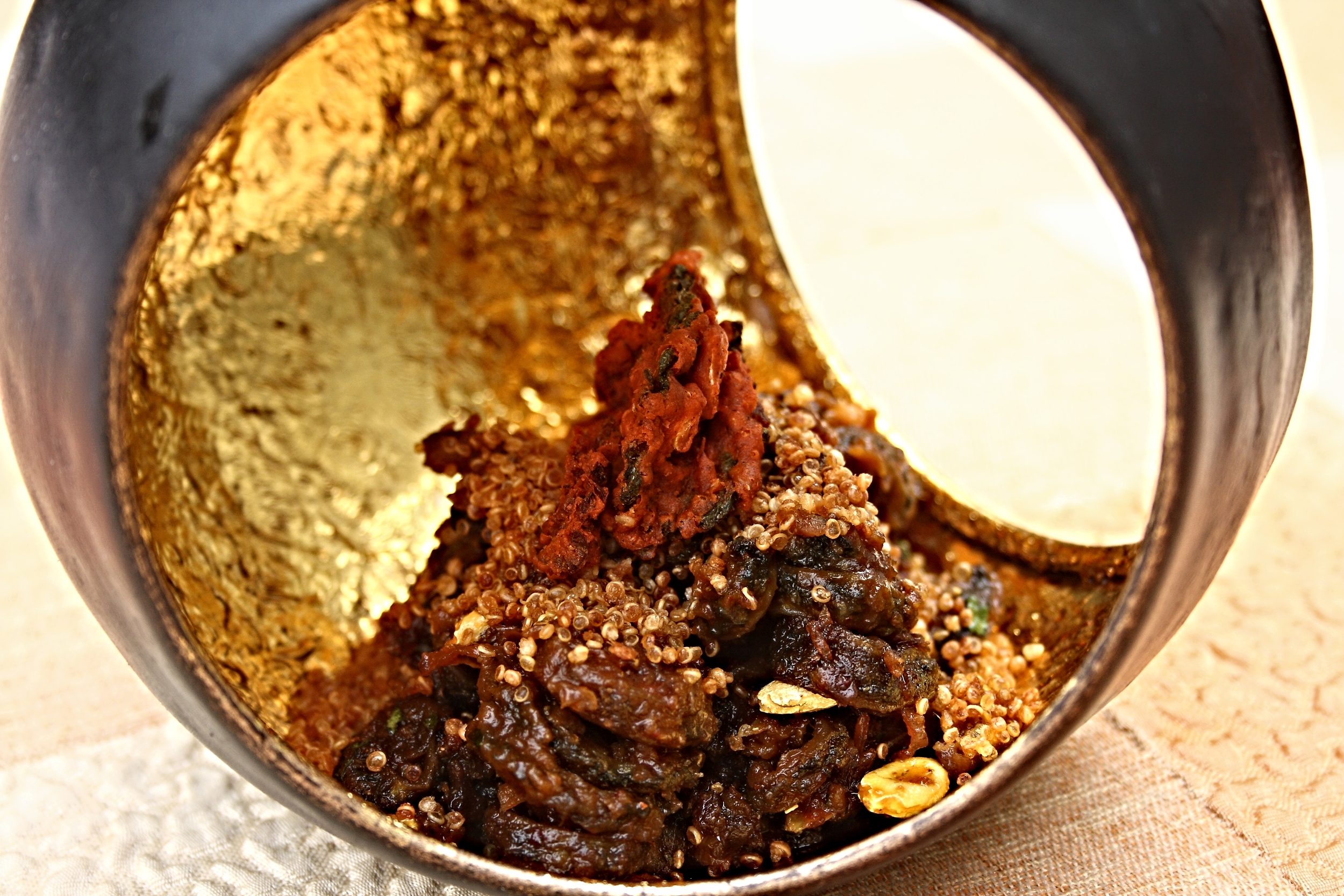 Churan Ka Karela, Quinoa Puffs, Bitter Melon Crisps